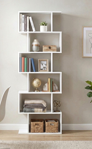 Bücherregal 6 fächer - bücherregal, je