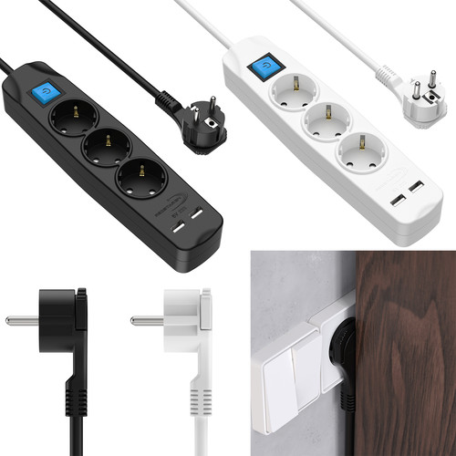 Steckdosenleiste usb fach - steckdosenleiste,