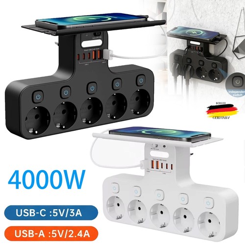 Steckdosenleiste 4000w mit - eu,