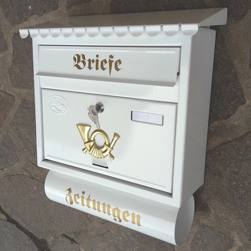 Großer briefkasten - briefkasten, /