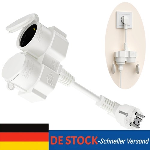 Fach steckdose - 2-fach,