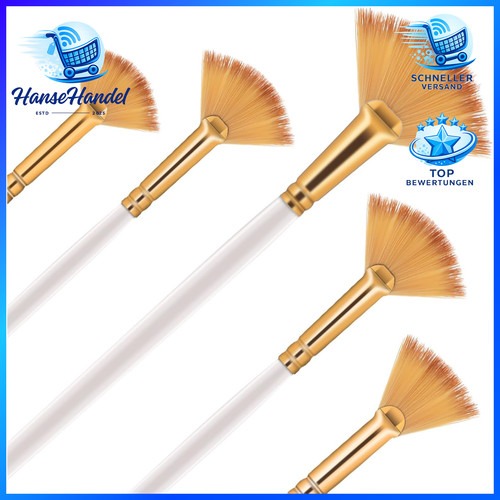 Fächerpinsel set stück - fächerpinsel, 5