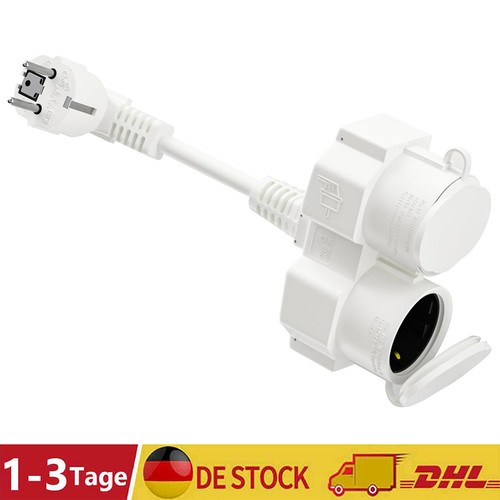 Doppelstecker für steckdose - doppelstecker,